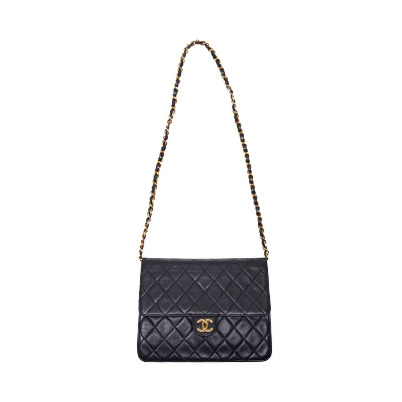 Chanel Matrasse Push Lock Chain Shoulder  Black  Shoulder Bag   Ship Free Shipping] Nagoya s Online