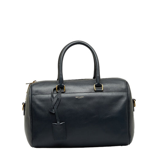 Saint Laurent Duffle Bag in Calf Leather Navy 322049