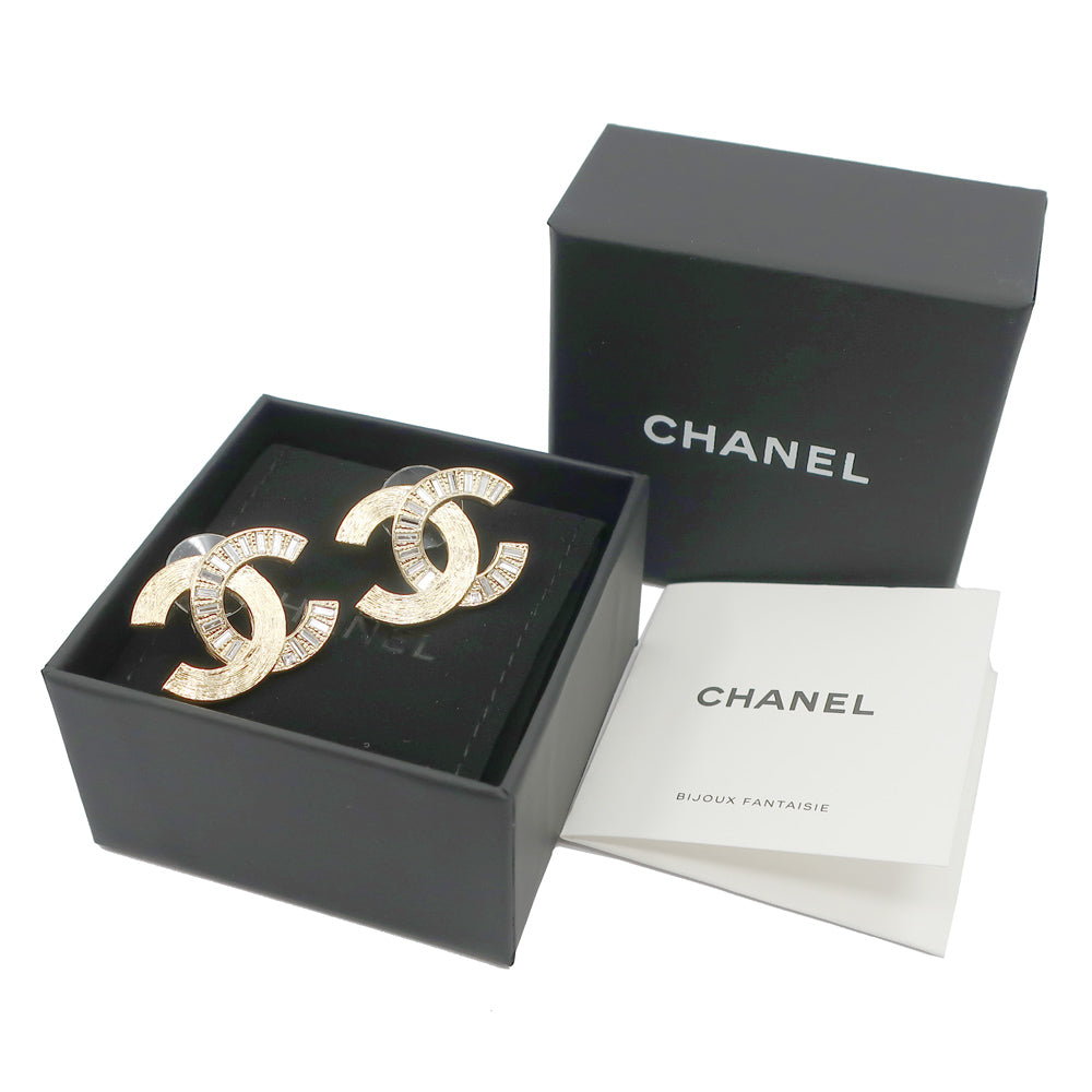 Chanel Stud_Earrings One-to-One Imitation CC Mark B24S G Color Gold  GP  Accessories Female  Box 【New】【Unused】