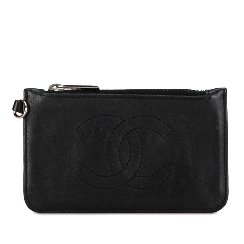 Chanel Coco Coincase Black Leather  Chanel