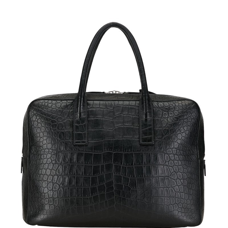 Saint Laurent Classic Musette Business Bag Briefcase 377865 Black Leather  SAINT LAURENT