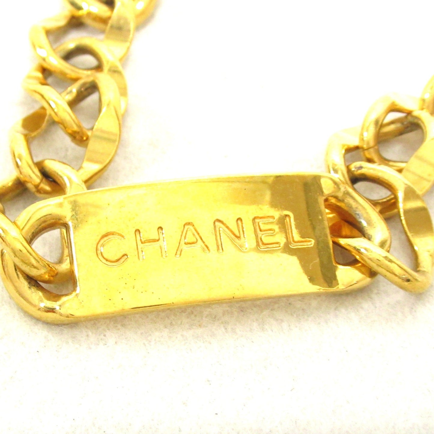 CHANEL CHANEL Chain Belt Dress Belt GP (Gen )  Gold Belt ()