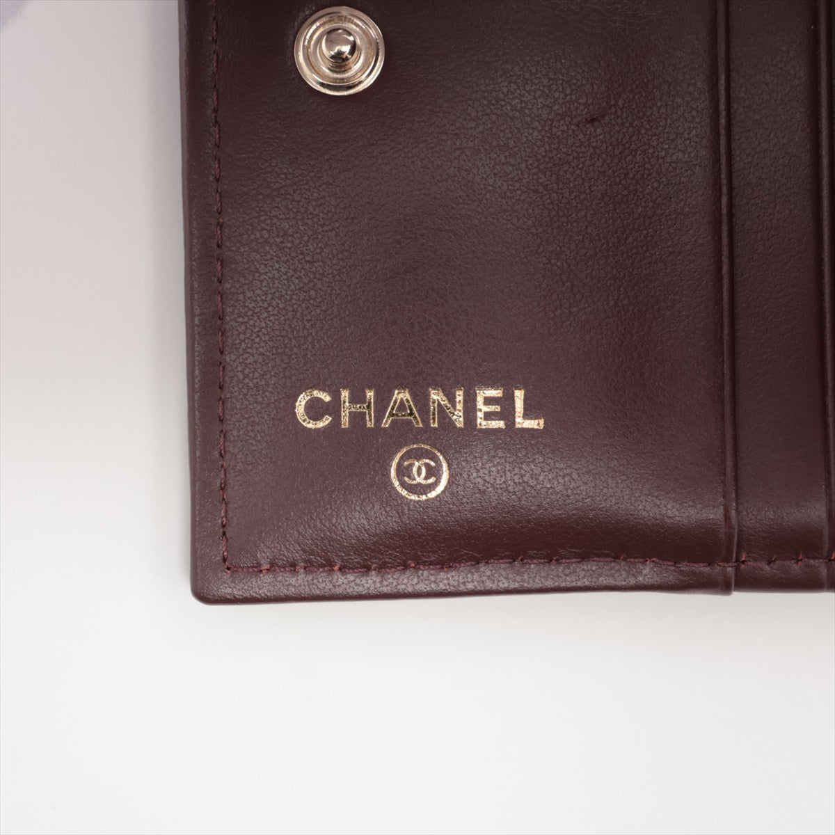 Chanel Matrasse Caviar S Wallet Black Silver G  Random