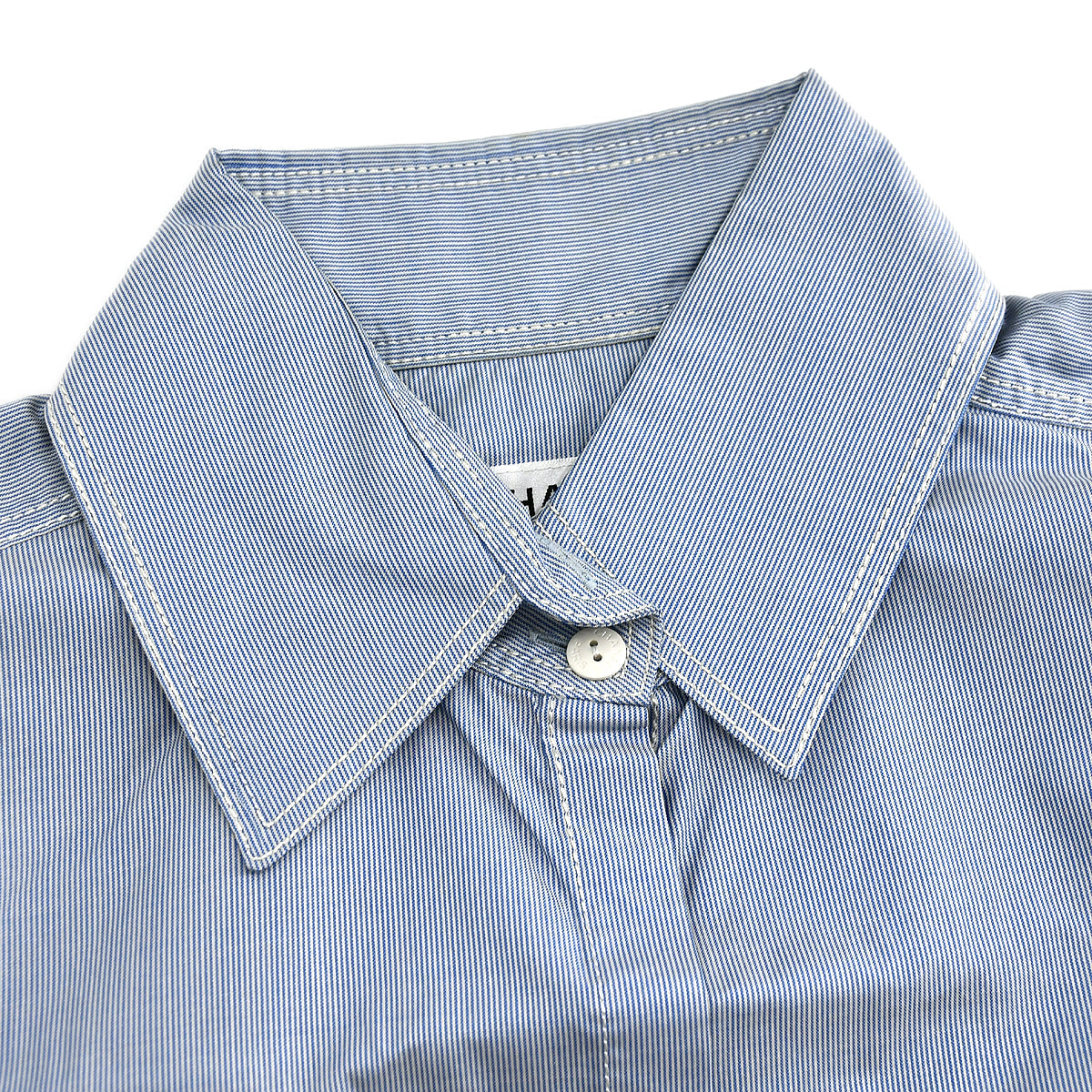 Chanel Short Sleeve Shirt Blue 05C #40