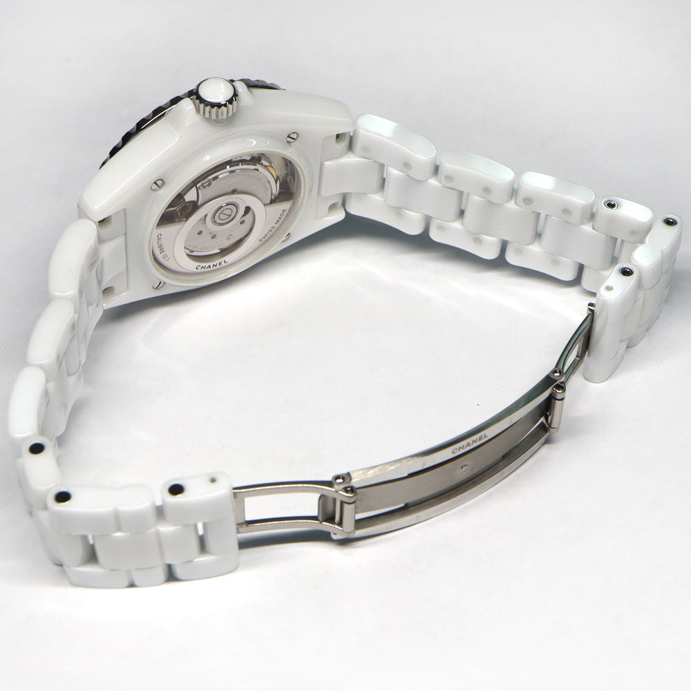 CHANEL J12 Caliber 12.138MM H7500 Ceramic White Automatic Volume Unisex