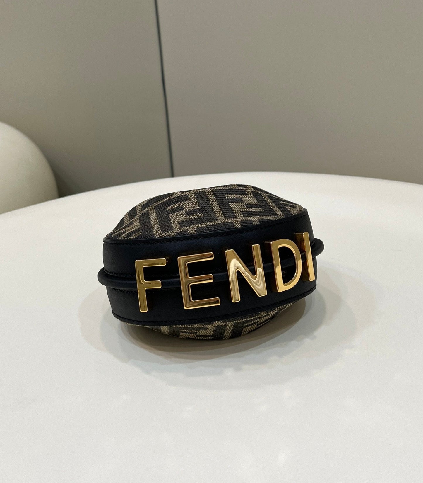 Fendi Nano Fendigraphy Brown