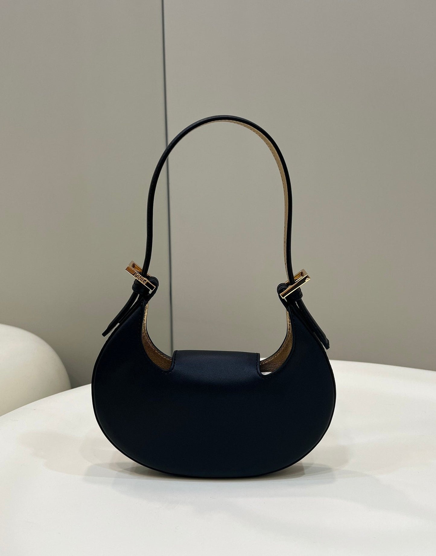 Fendi Cookie Black Shoulder Bags