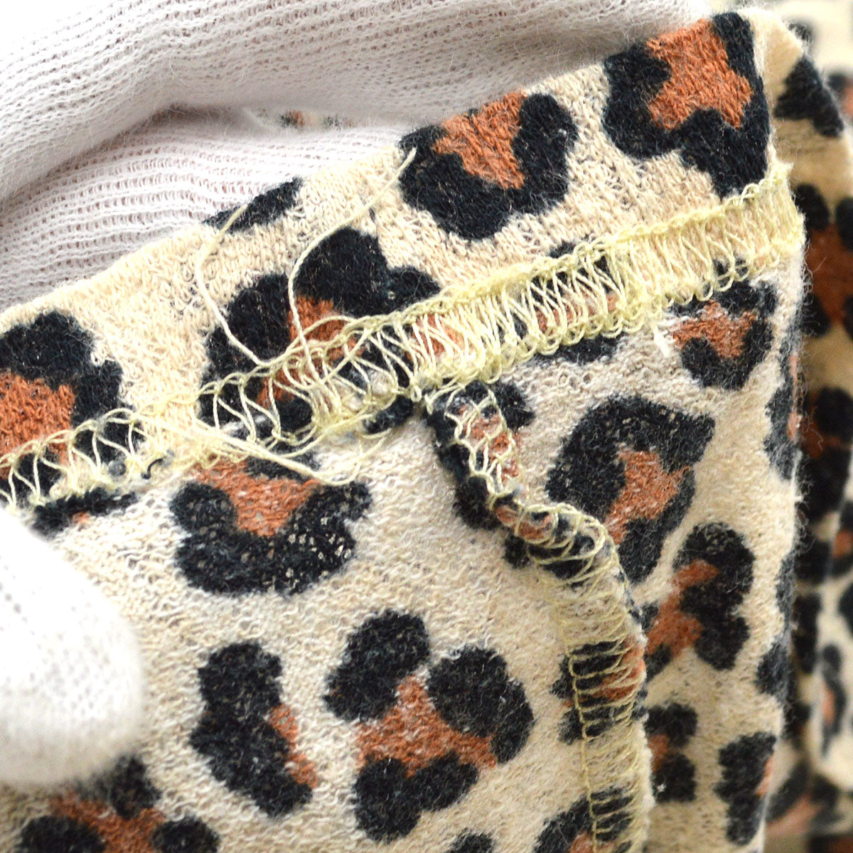 FENDI Leopard T-Shirt Beige #44