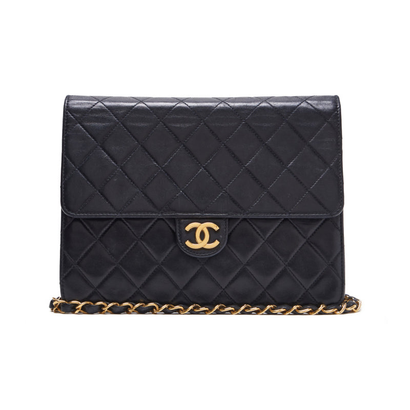 Chanel Matrasse Push Lock Chain Shoulder  Black  Shoulder Bag   Ship Free Shipping] Nagoya s Online