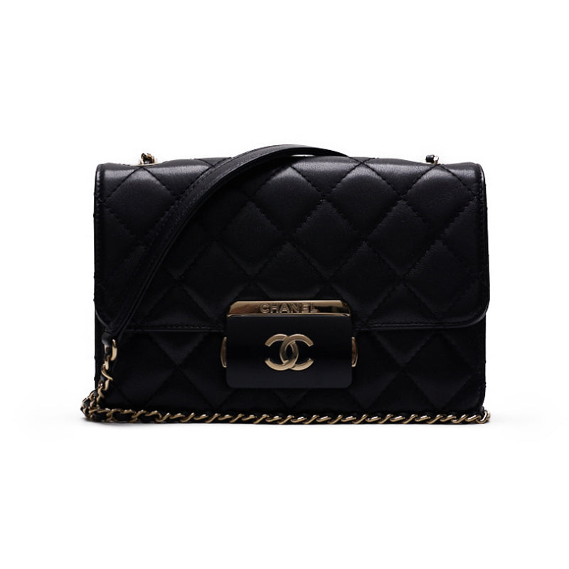 Chanel Matrasse Push Lock Chain Shooter  S Black  Shooter Bag   Ship Free Shipping] Nagoya s Online