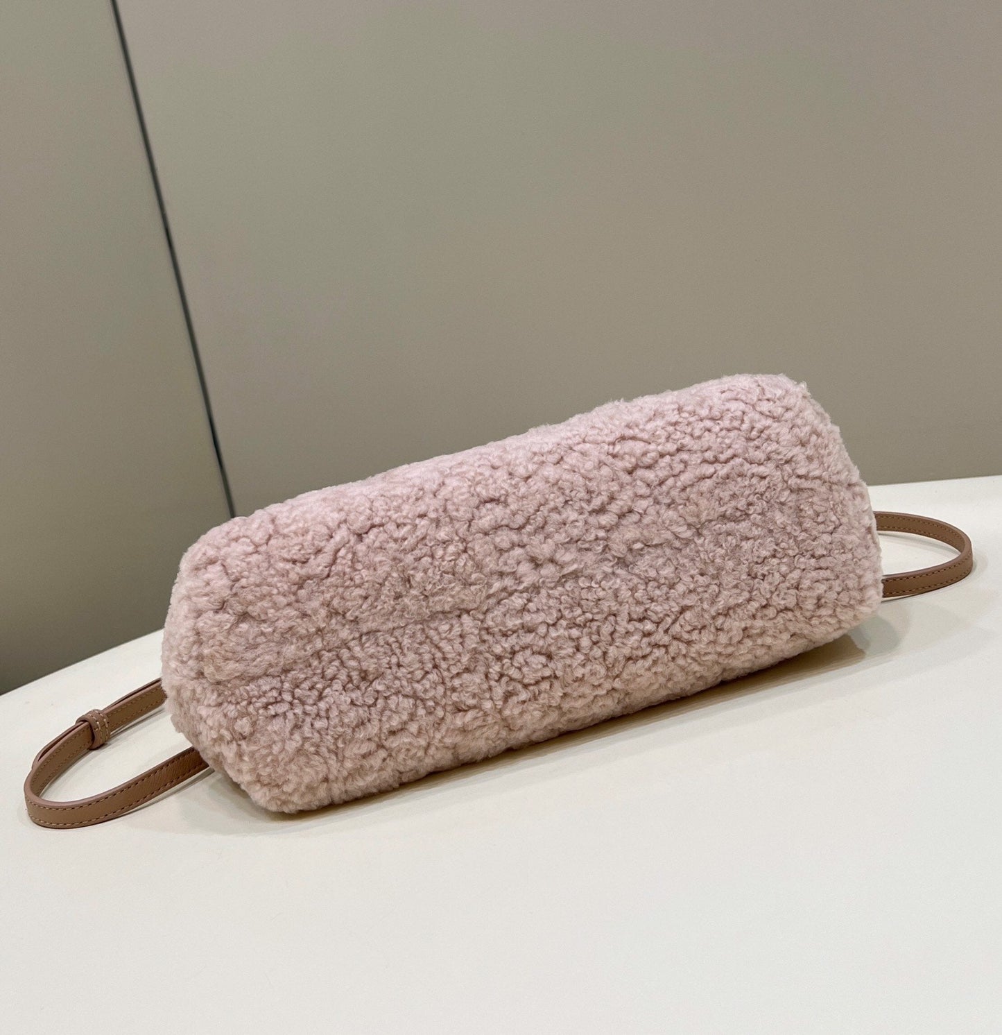 Fendi Fendirst Small Pink Mink Bag For Woman 26cm/10in