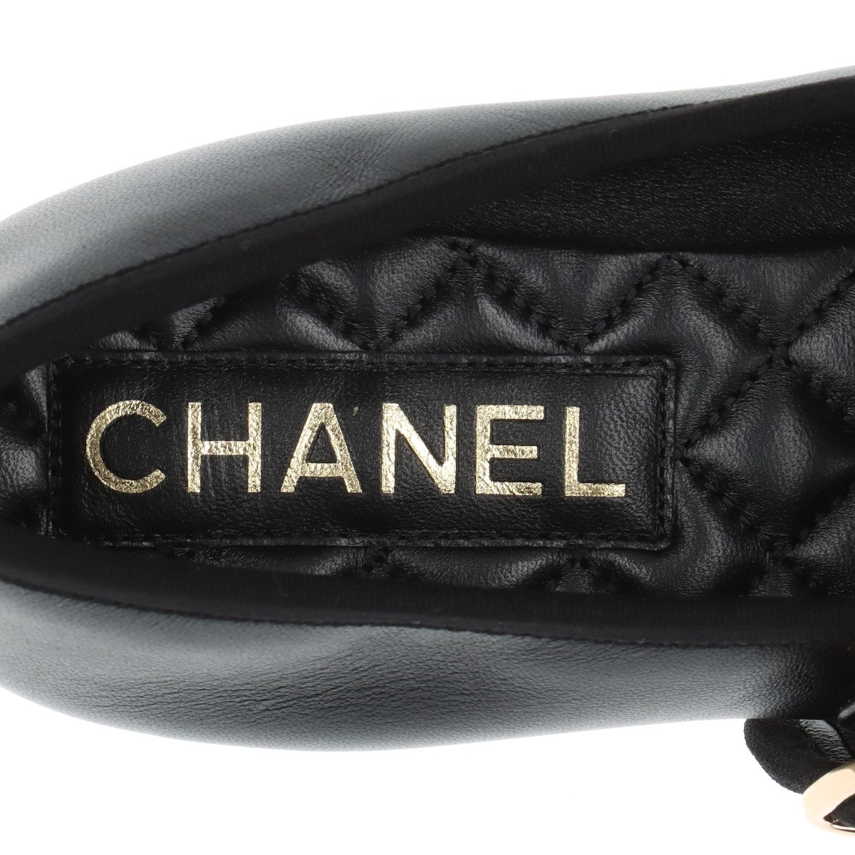 Chanel Coco 24S Leather Flap Pump EU36C  Black G45503 Marriott