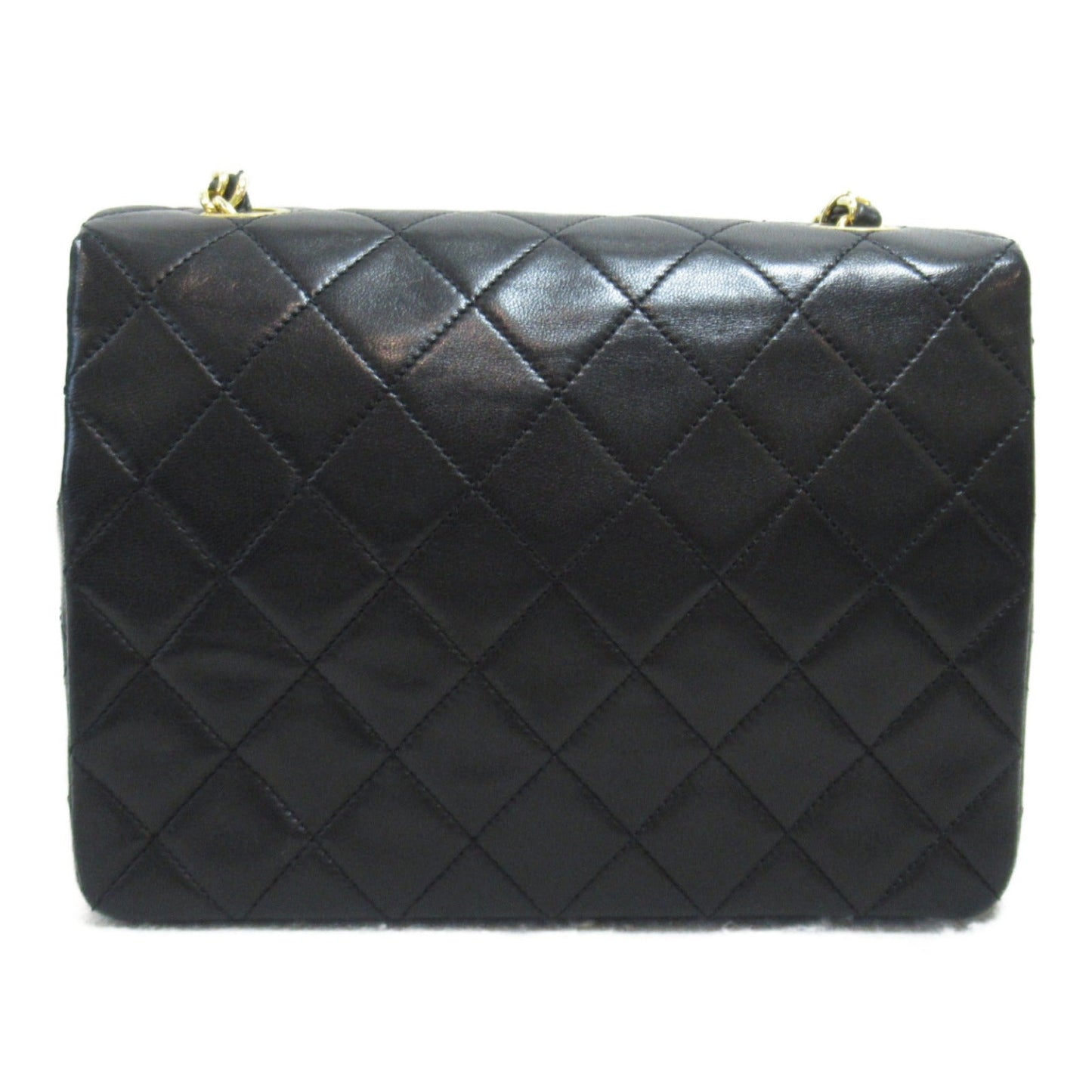 Chanel Mini Chain Shoulder Bag  Black A01163