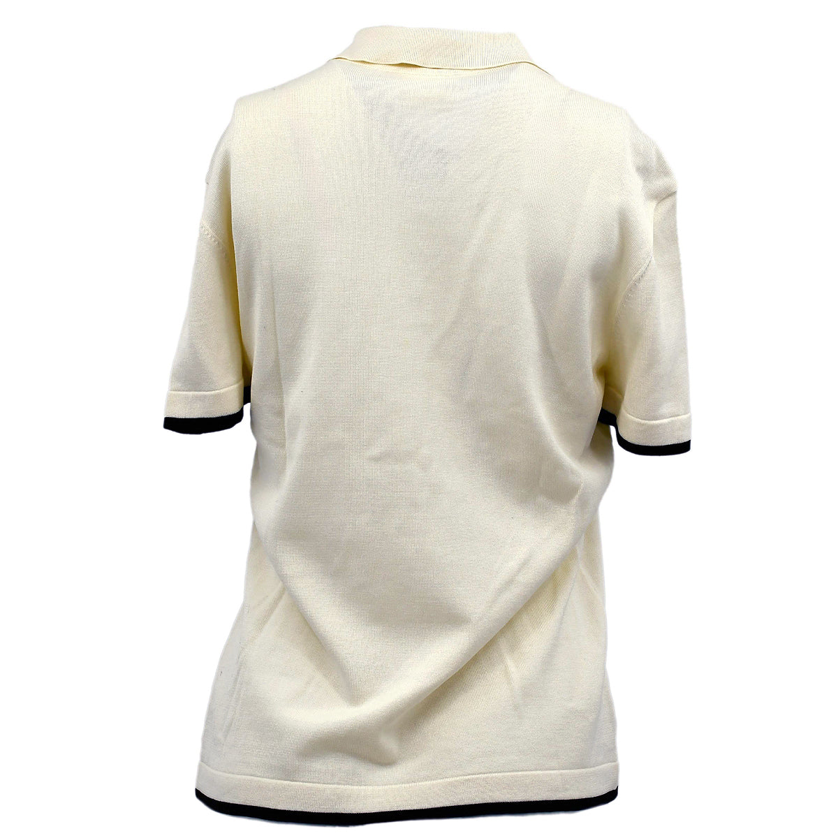 Chanel Polo T-shirt White 96C #42