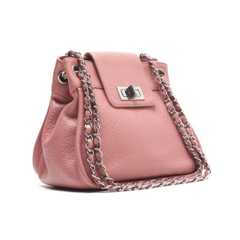 CHANEL 2.55 Lock Chain Shoulder  S Pink (Silver G ) Shoulder Bag Mini Shoulder Bag  Bag Hybrid 【 Delivery】 Netherlands Online