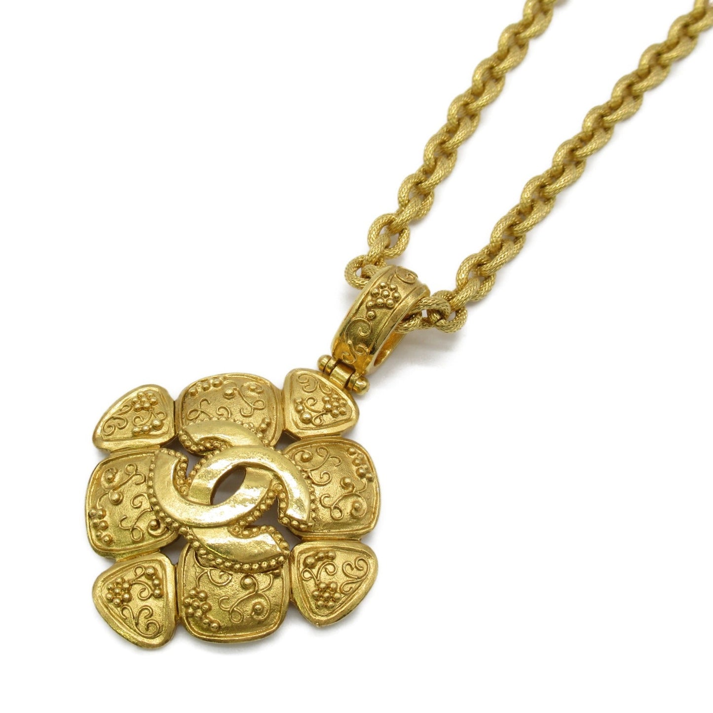 CHANEL 96A Necklaces Jewelry GP (Gen )  Gold