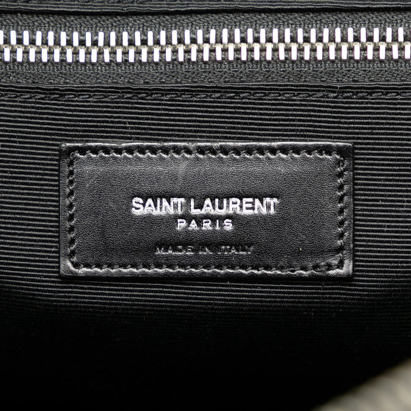 Saint Laurent Handbag 2WAY Black PVC Leather  Saint Laurent