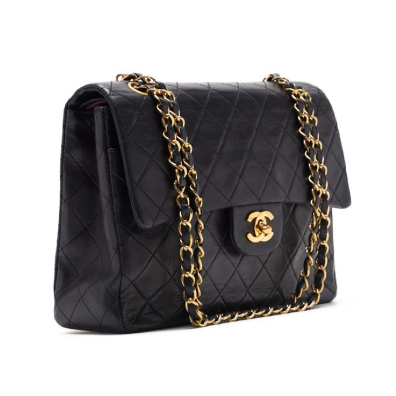 Chanel Matrasse Double Flap Chain Shoulder  Black   Bag Shoulder Bag Ladies French  Ship] Ladies Online  Ladies Online  Ladies Online