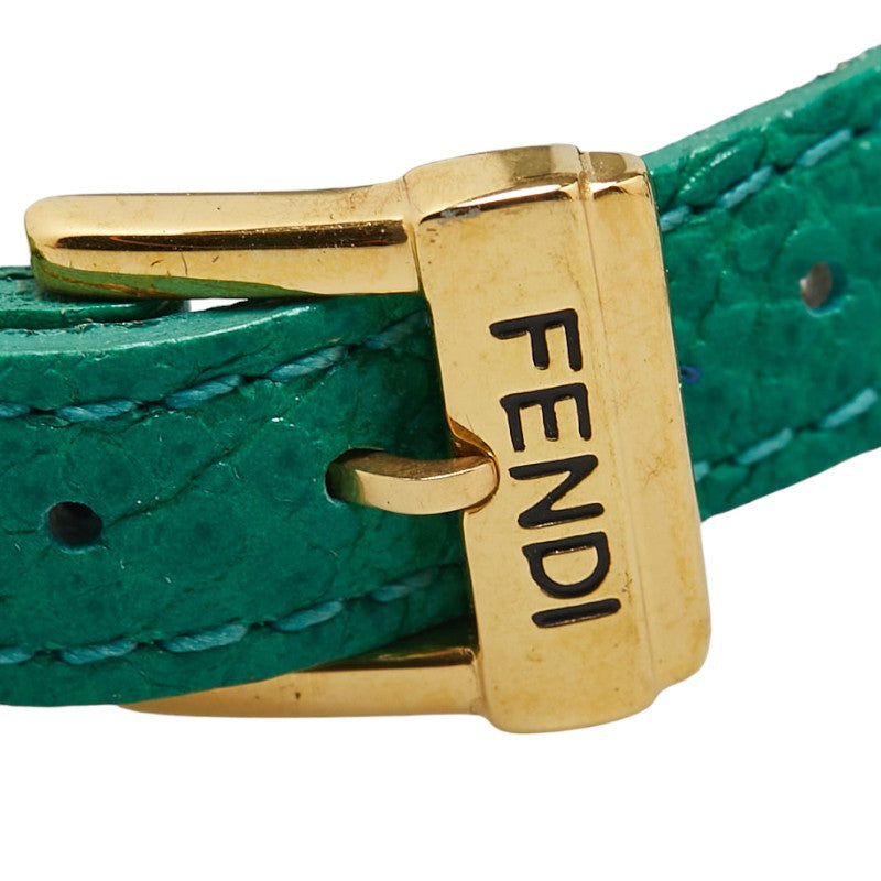 Fendi Cameleon  Belt 9 Colors  640L Quartz White Screen Dial  Leather  Fendi