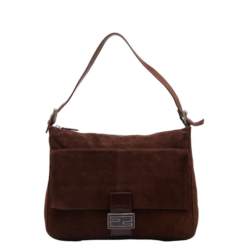 Fendi Mammaket Handbag One-Shoulder Bag Brown  Leather  Fendi