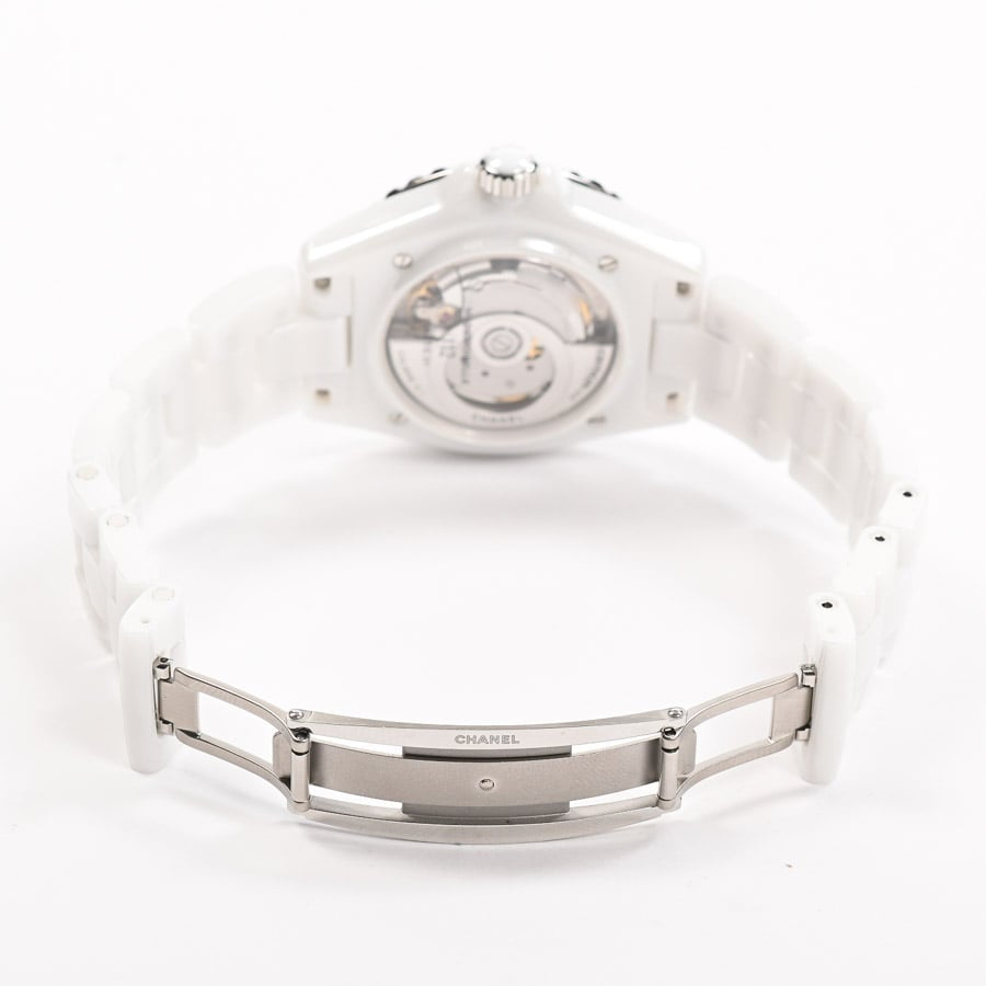 Chanel Mademoiselle J12 La Pausa 38mm Watch H7481 White