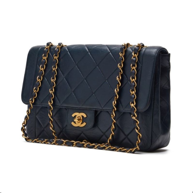 Chanel Matrasse  Flaster Chain Shoulder  Navy  Shoulder Bag Mini Shoulder Bag  Shoulder Bag Hybrid   Delivery] Dharma Sharma Online