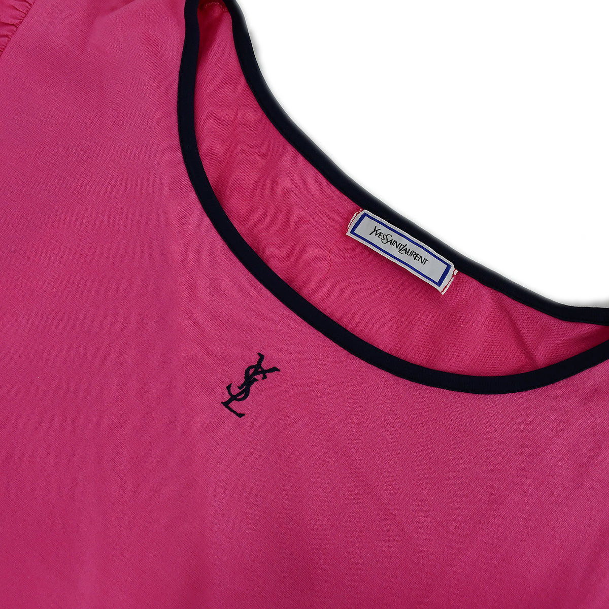 Yves Saint Laurent logo T-shirt #L