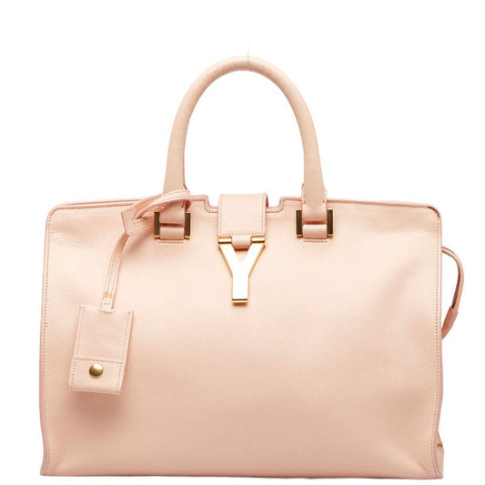 Saint Laurent Cabas Tote in Calf Leather Pink 331210