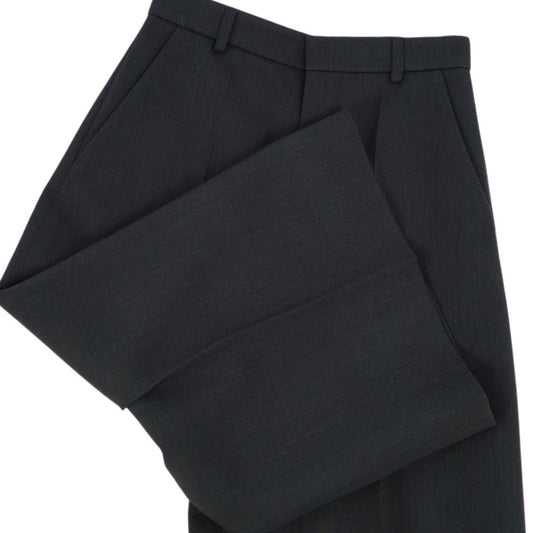 Saint Laurent  Saint Laurent  Panthers Wide Pants Wool Bottoms  Made in Italy 34 (S equivalent) Green