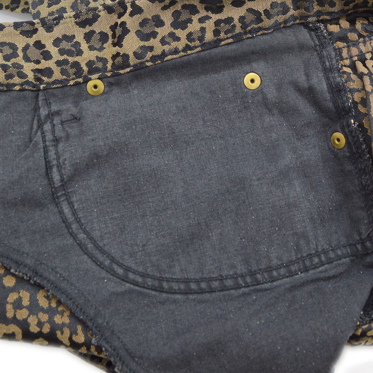 FENDI 80s leopard-print tapered trousers #43