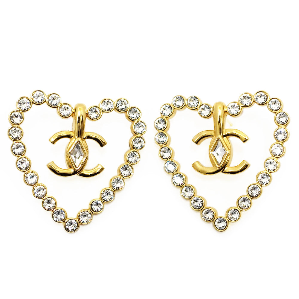 CHANEL CHANEL COCOMARK HEART PIERS RINSTONE STRASSE GRAND GD GOLD TOOLS L23C ACCESSORIES LITTLE CHANEL COCOMARK HEART RINSTONE STRASSE GRAND GD GOLD TOOLS L23C ACCESSORIES