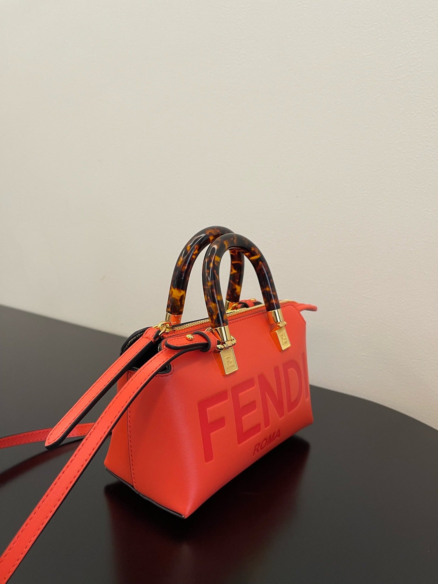 Fendi By The Way Red Mini Bag For Woman 17cm/6.5in