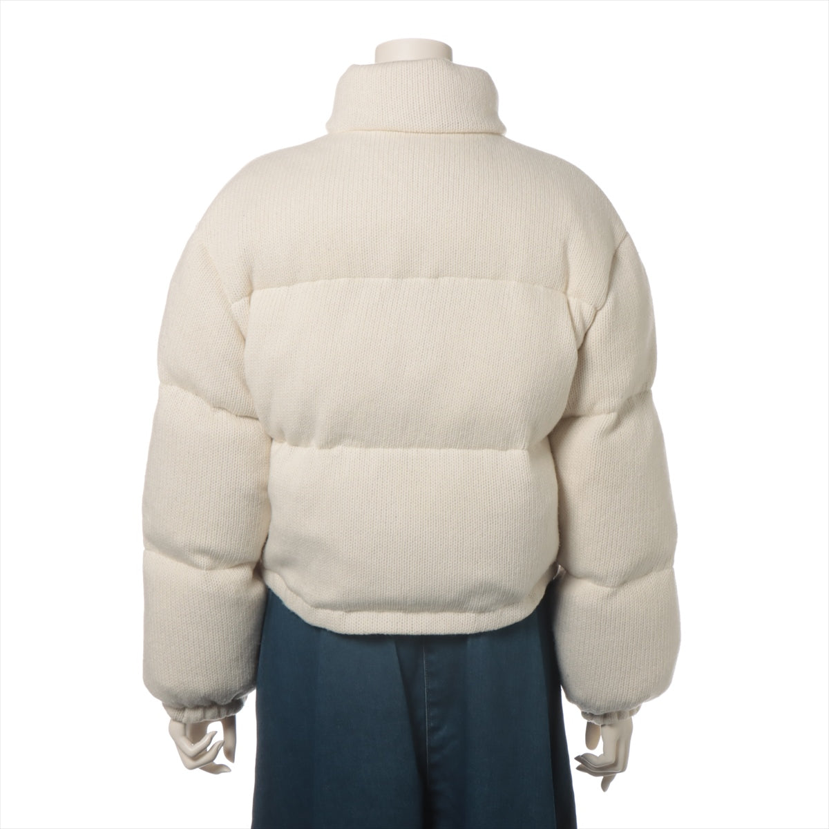 Prada 21AW Wool x Casimir Down Jacket 38  White Shoes 202928