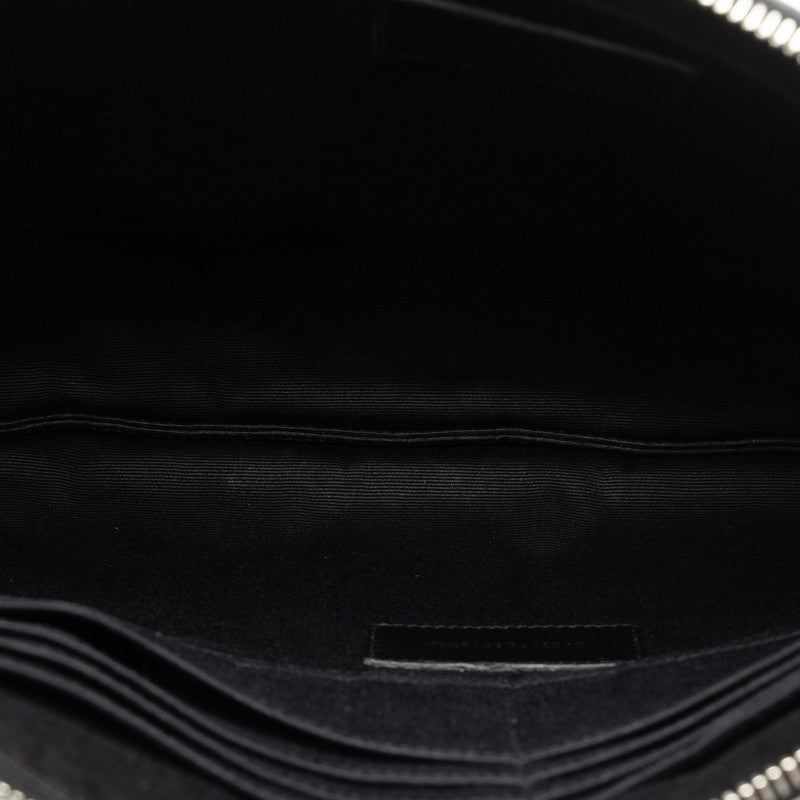 Saint Laurent  Stalls  Secundary Bag 397295 Black Silver  Leather Saint Laurent Paris