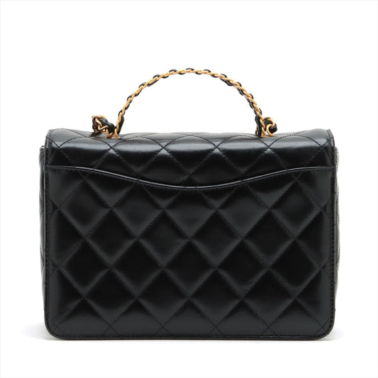 Chanel Matrasse  2WAY Shoulder Bag Black G