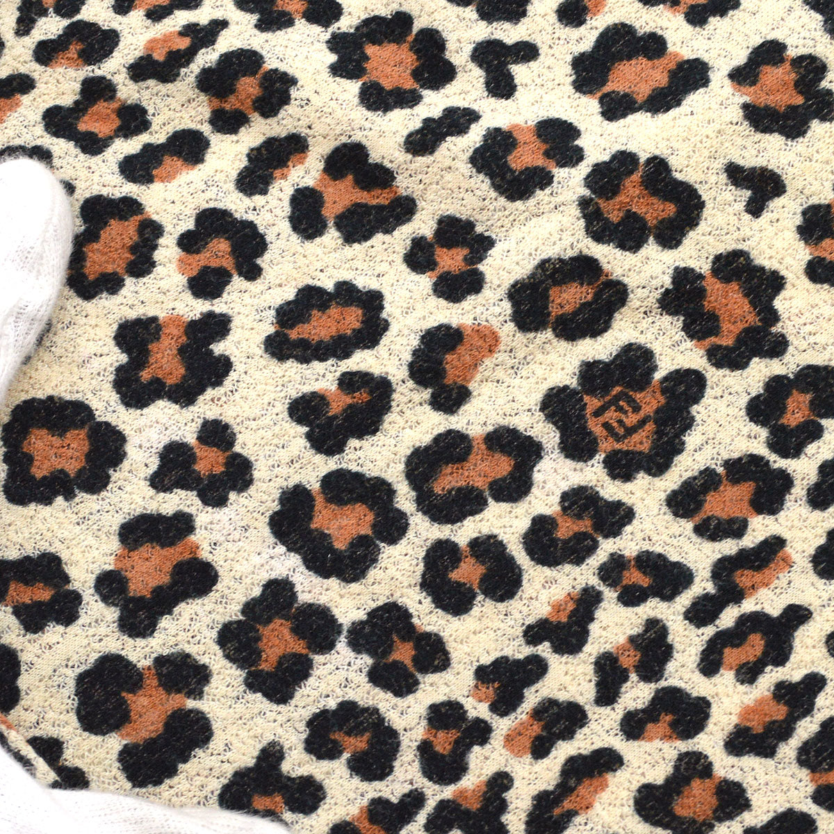 FENDI Leopard T-Shirt Beige #44