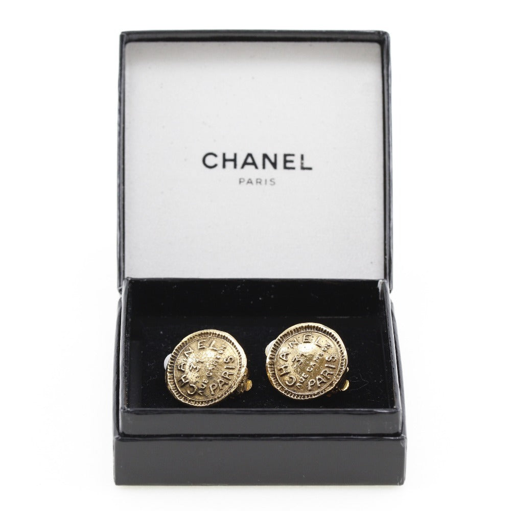 CHANEL 31 RUE CAMBON CAMBON Earrings Vintage G    10.2g 31 RUE CAMBON