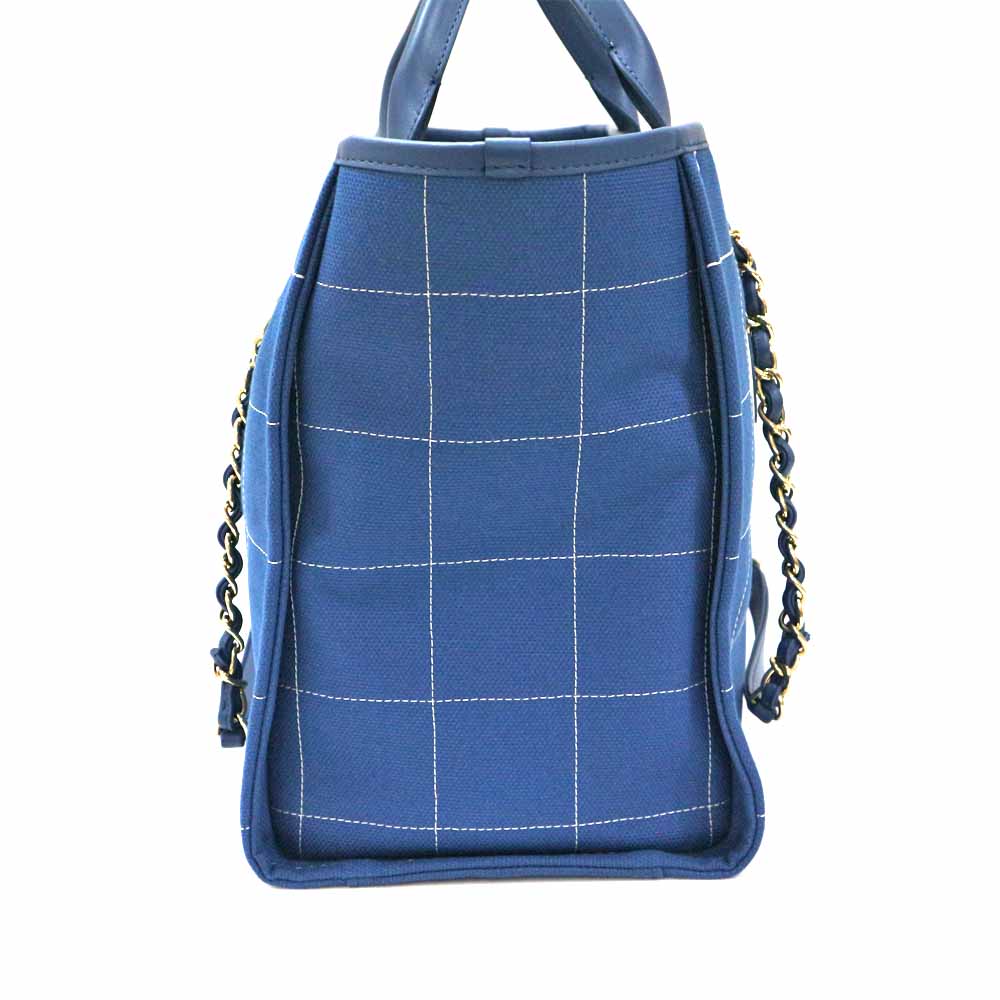 CHANEL 2023 Cruise Deauville 2w A66941 Blue