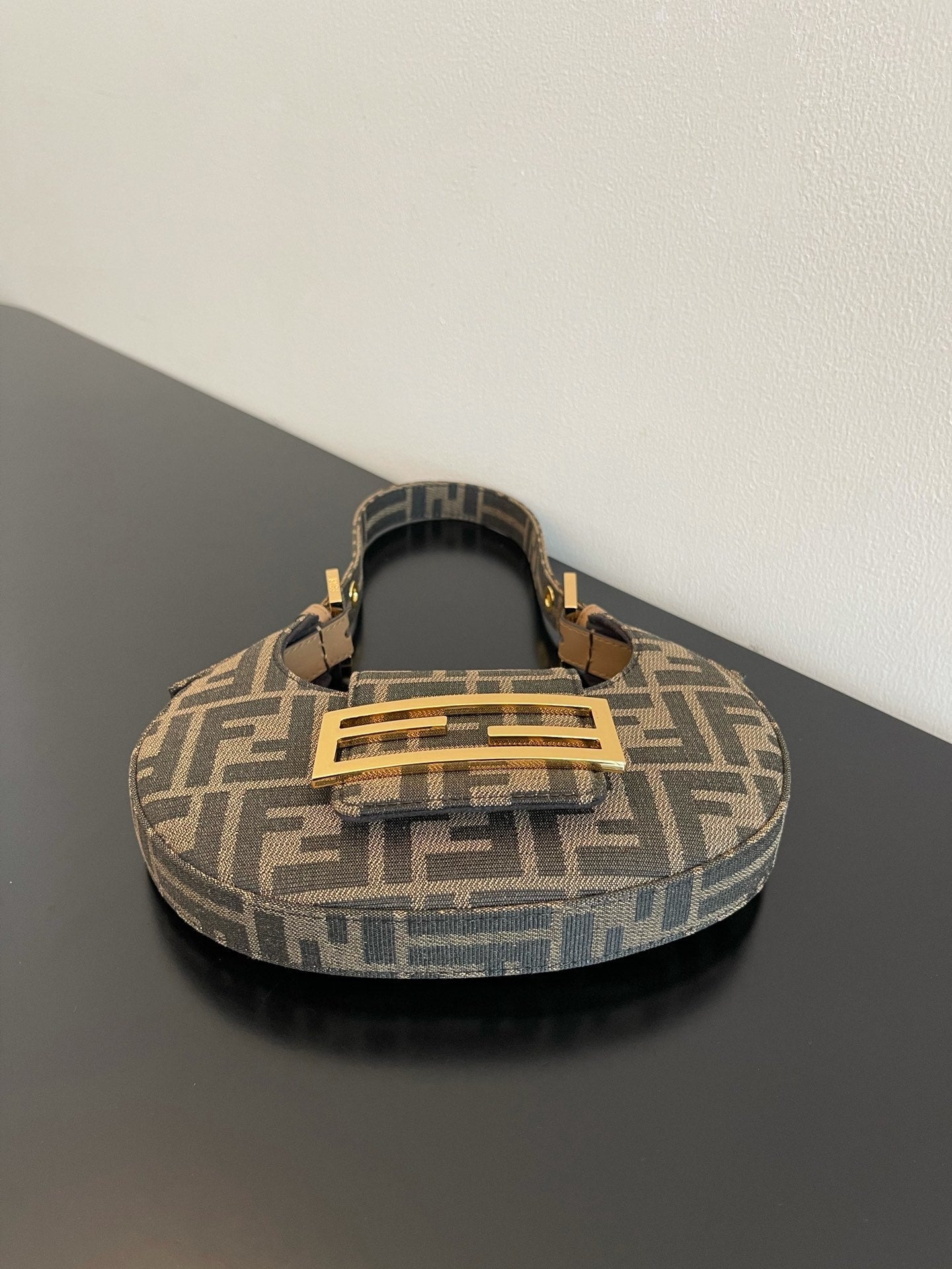 Fendi Cookie FF Fabric Multicolour Mini Bag