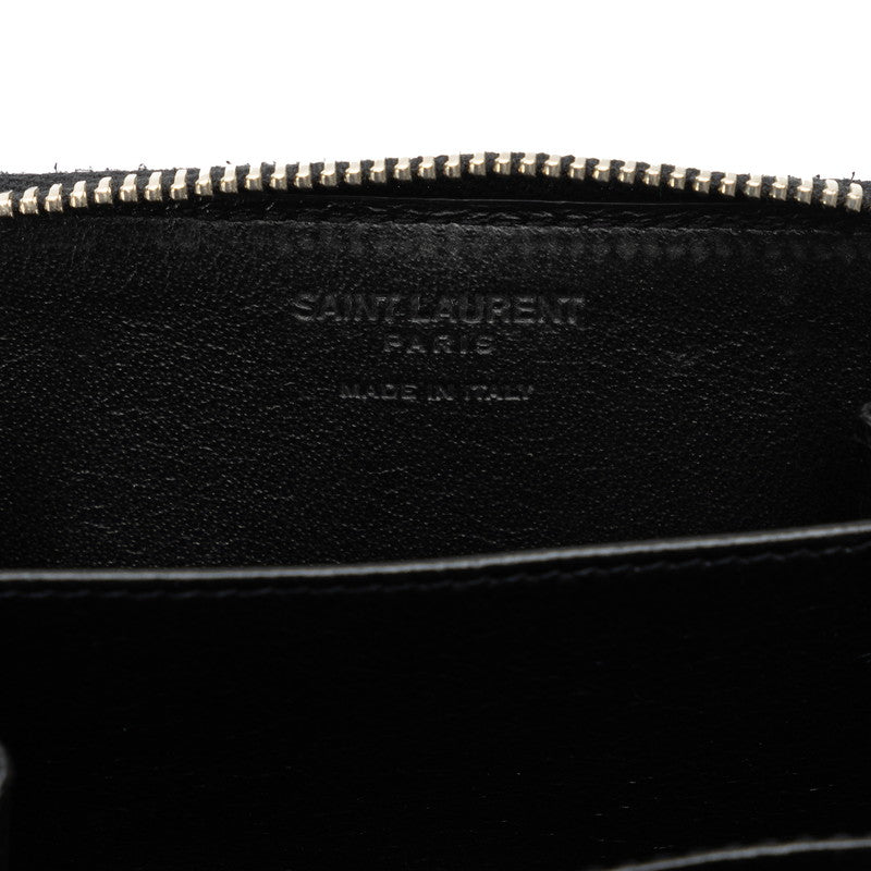 Saint Laurent Coin Box 504778 Black Leather  Saint Laurent