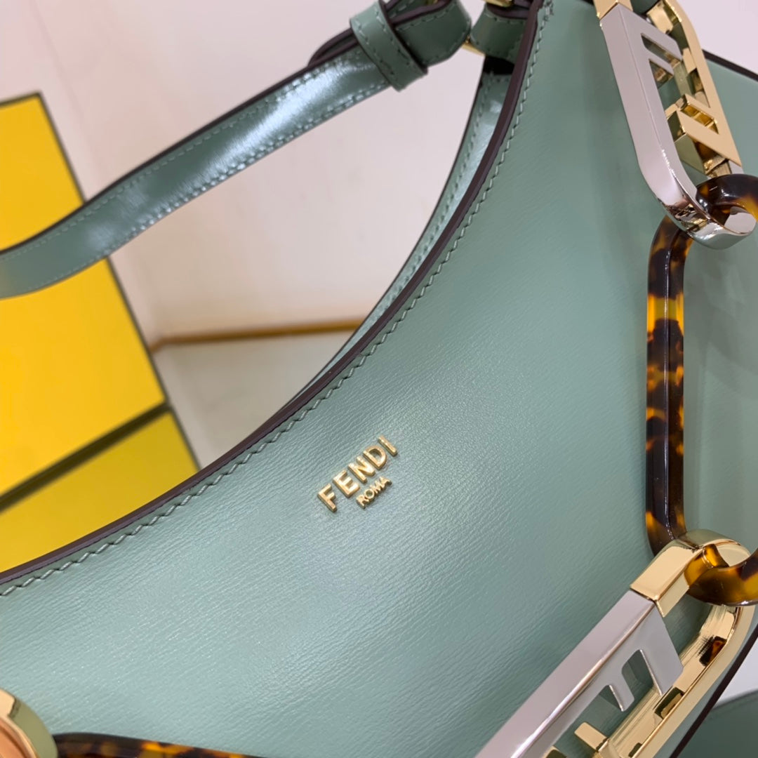 Fendi O’Lock Swing Mint Green Bag