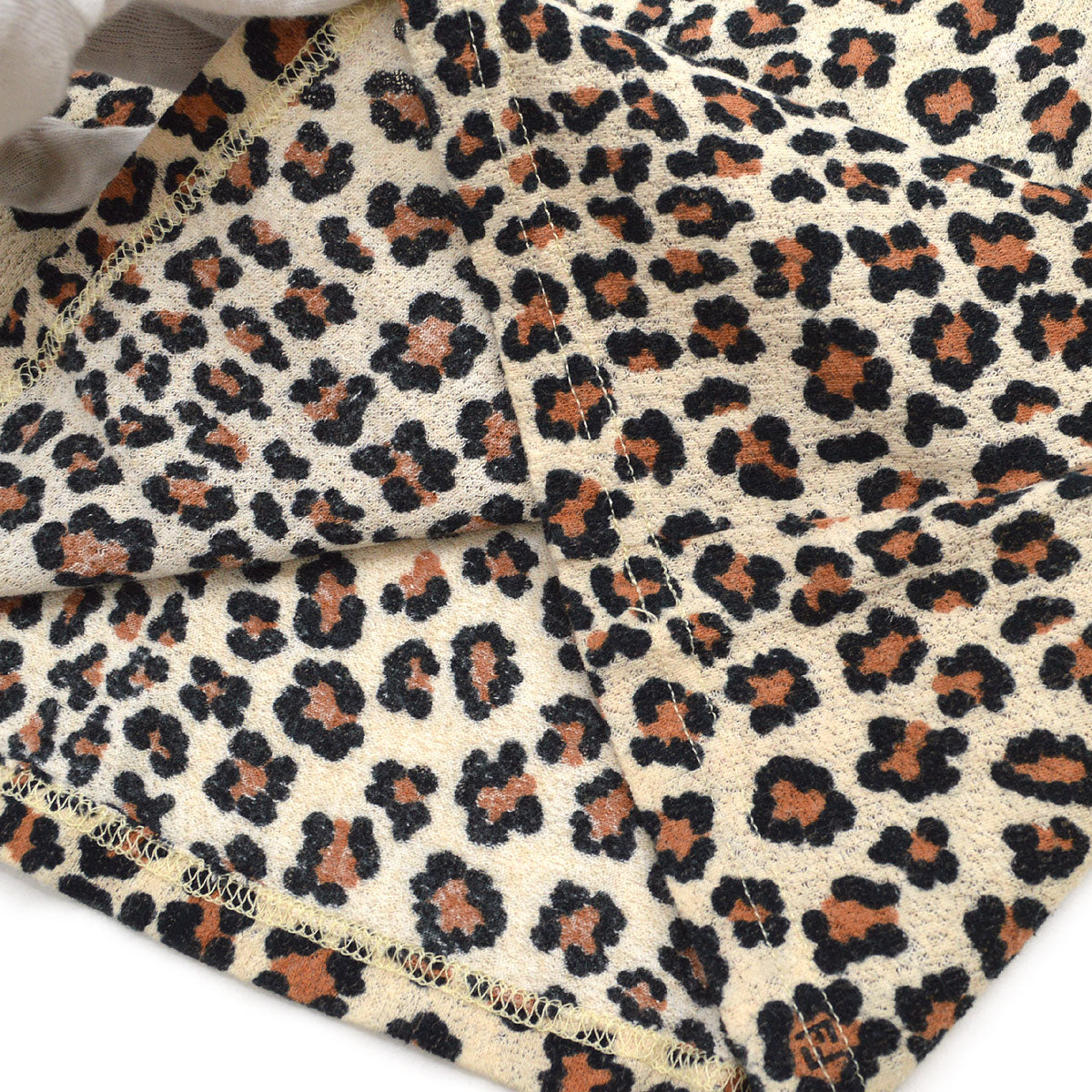 FENDI Leopard T-Shirt Beige #44