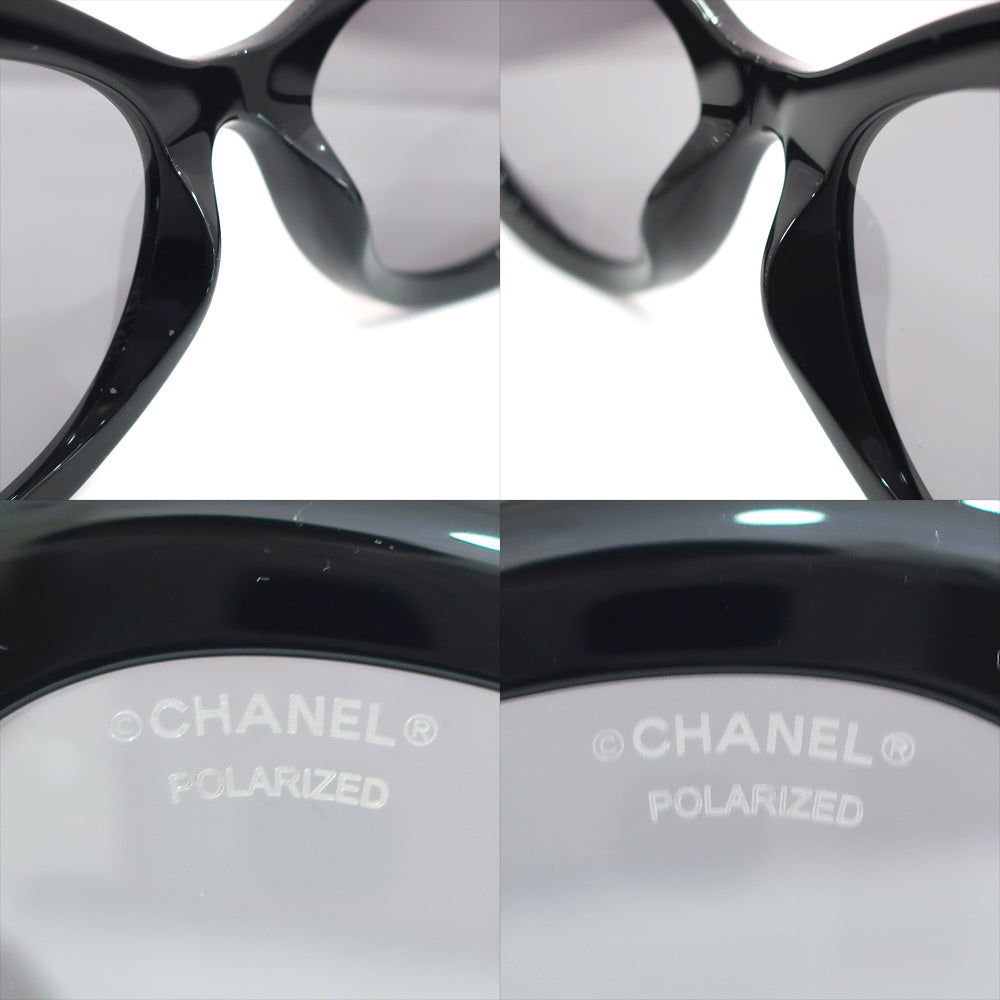 Chanel S 5469-B-A c.622/TB Black Black Champagne G   Women Small Others Sunglasses Case Box