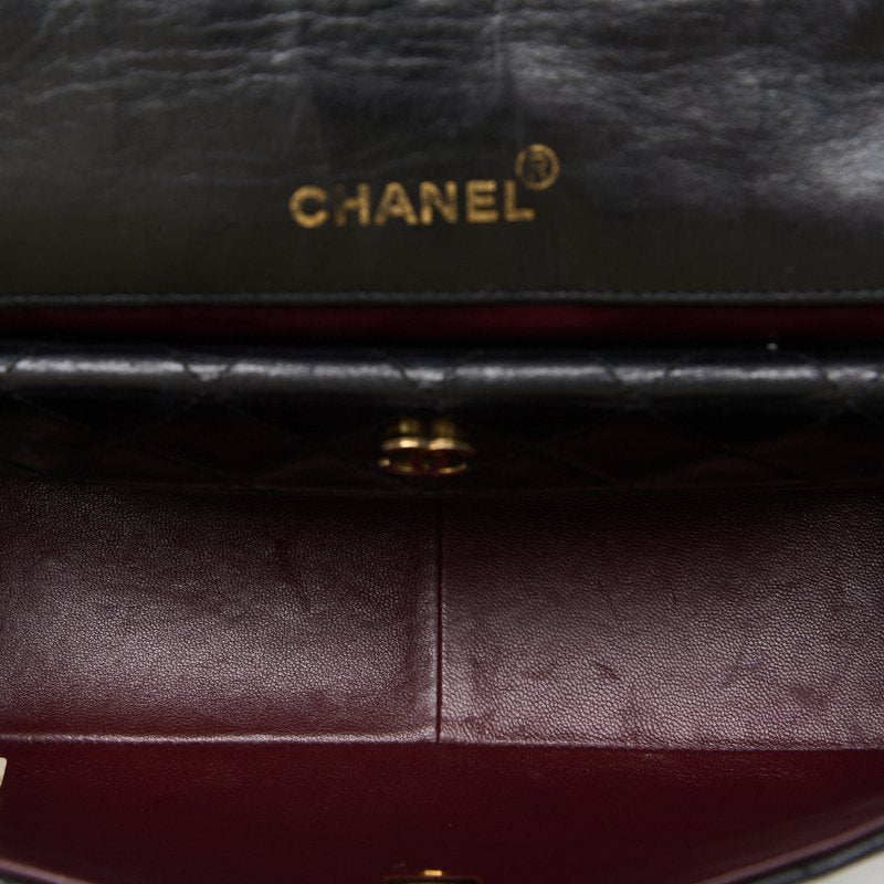 Chanel Matrasse  Flap Turnlock Chain Shoulder  Black  Shoulder Bag  Shoulder Bag Ladies Shoulder Bag Hybrid 【 Ship】 Ladies Shoulder  Online