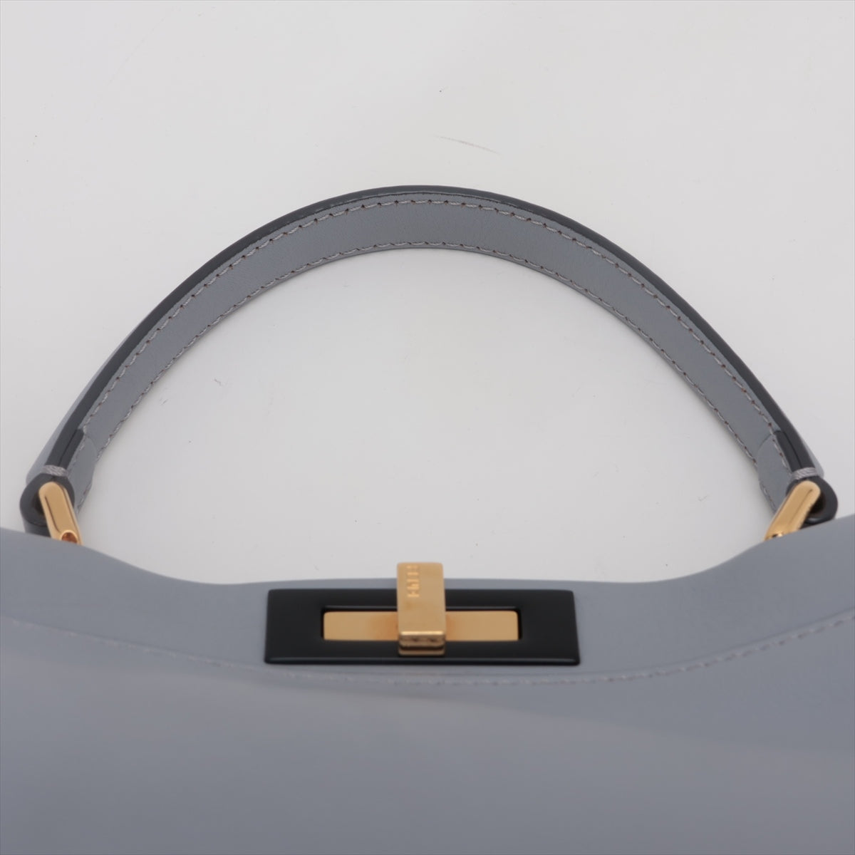 Fendi Peekaboo Regulator 2WAY Handbag Blue 8BN290