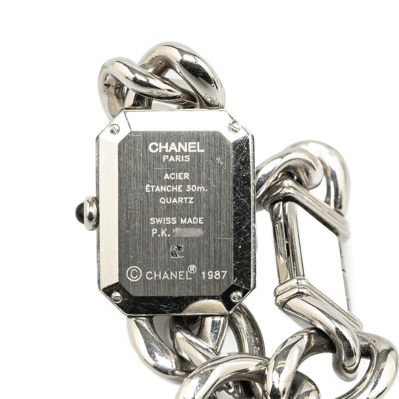 Chanel Premium Beezel Diamond  Size S H0495 Quartz Black  Stainless Steel  CHANEL