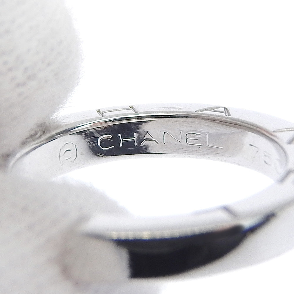 Chanel CHANEL  5.5 Ring Ring K18 White G  4.9g ature