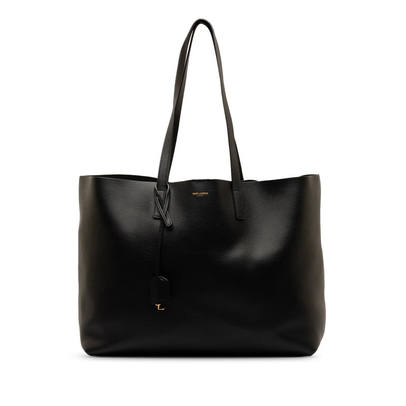 Saint Laurent Tote Bag 394195 black leather ladies