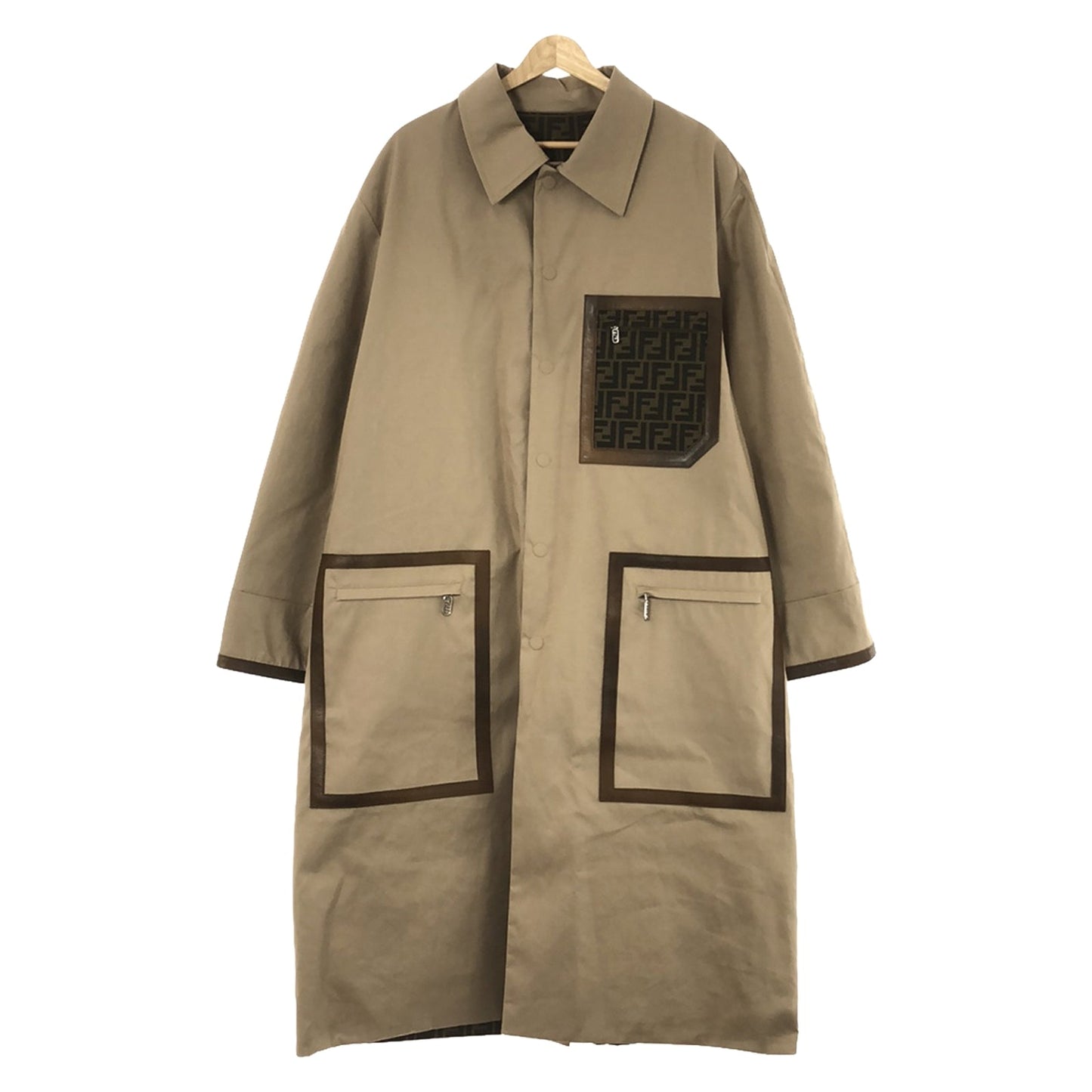 Fendi Fendi Coat Outdoor Cotton  Beige FF0741APNGF1M2L48