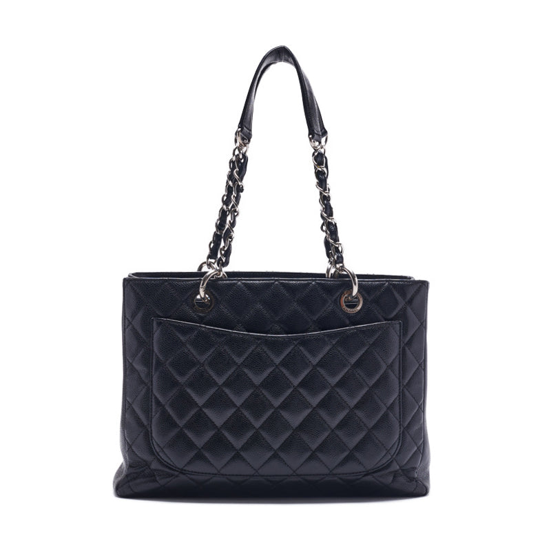 Chanel Matrasse GST Chantrot Caviar S Black (Silver G ) Tote Bag  Tote Bag Vertical Tooth Bag Ladies Tooth Bag Hybrid 【 Delivery】 Dandy Shambhala Online